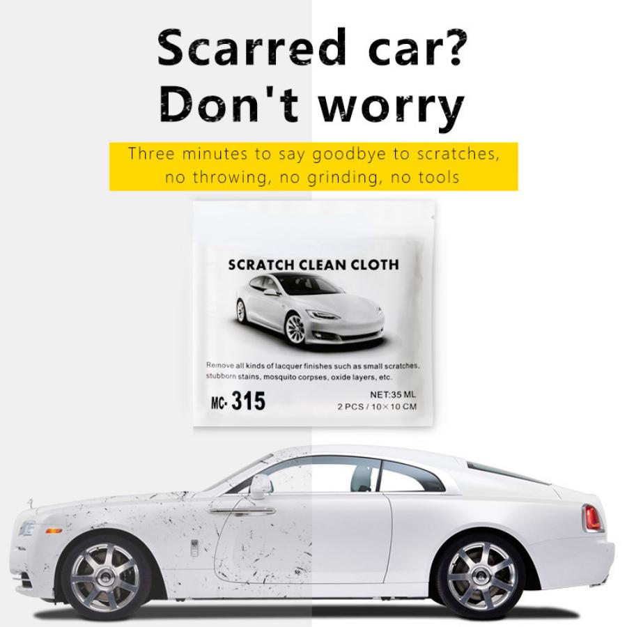 Eliminate Car Scratches Instantly With Abrasive Repair Cloth
