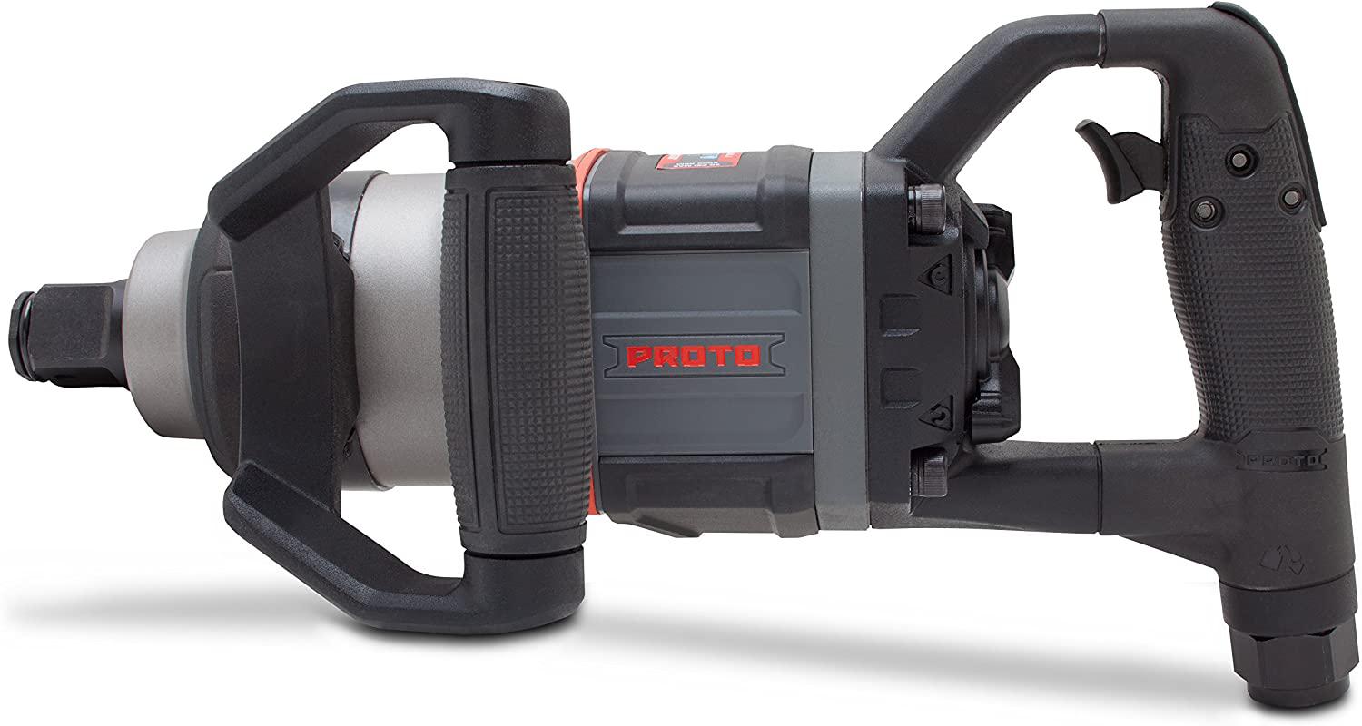 Proto Air Tools - (J199WD-6) LarDrive Air Impacts - Inline, 1" Drive Inline Air Impact Wrench 6" Extended Anvil