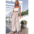 summer high waist wide trousers