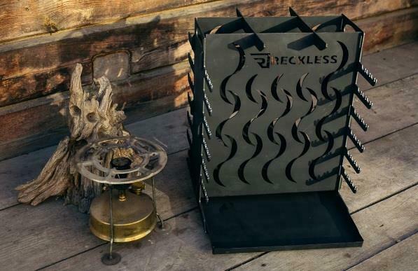 Mangal 12 Vertical BBQ Portable Grill Steel Picnic Мангал Brazier 15 kg/33LB