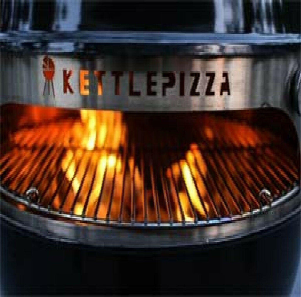 Deluxe Pizza Oven Kit for Kettle Grills - Includes Stone and Metal