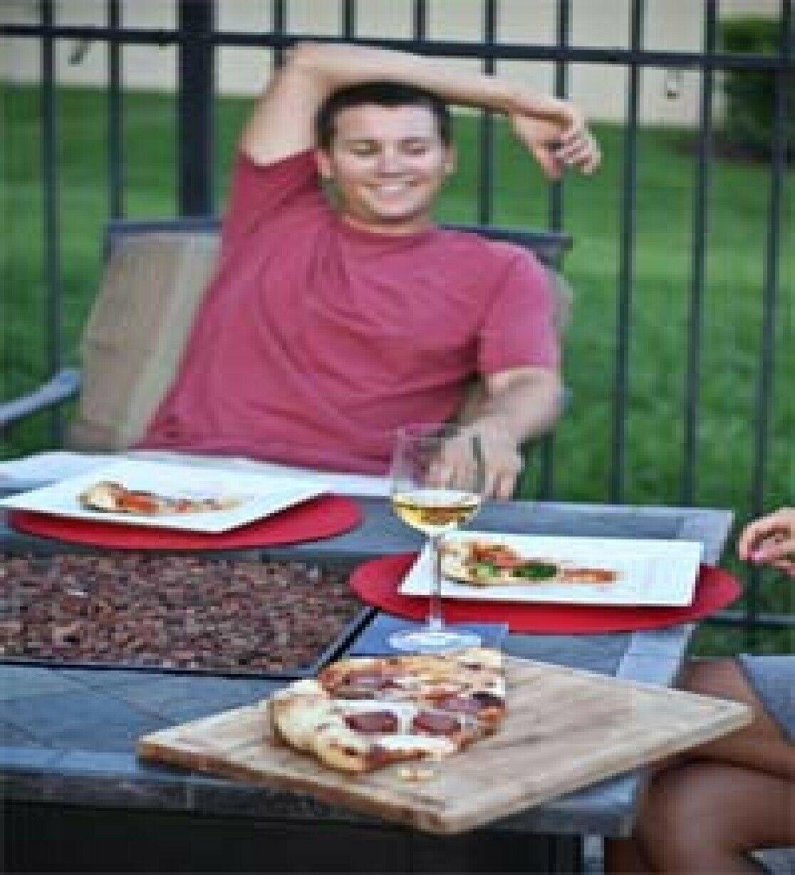 Deluxe Pizza Oven Kit for Kettle Grills - Includes Stone and Metal