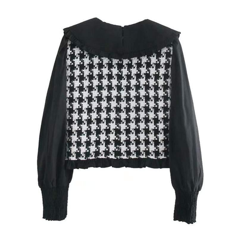 knitted crop sweater pullover tops
