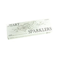 432pc Premium Heart Shape Sparklers 72 Packages of 6 Sparklers - WholeLot