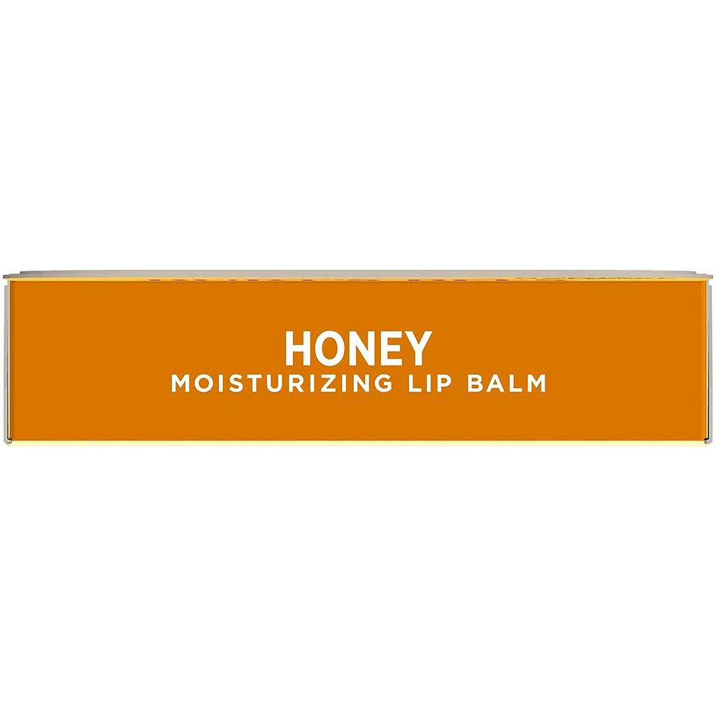 Burt's Bees 100% Natural Moisturizing Lip Balm, Honey with Beeswax - 4 Tubes