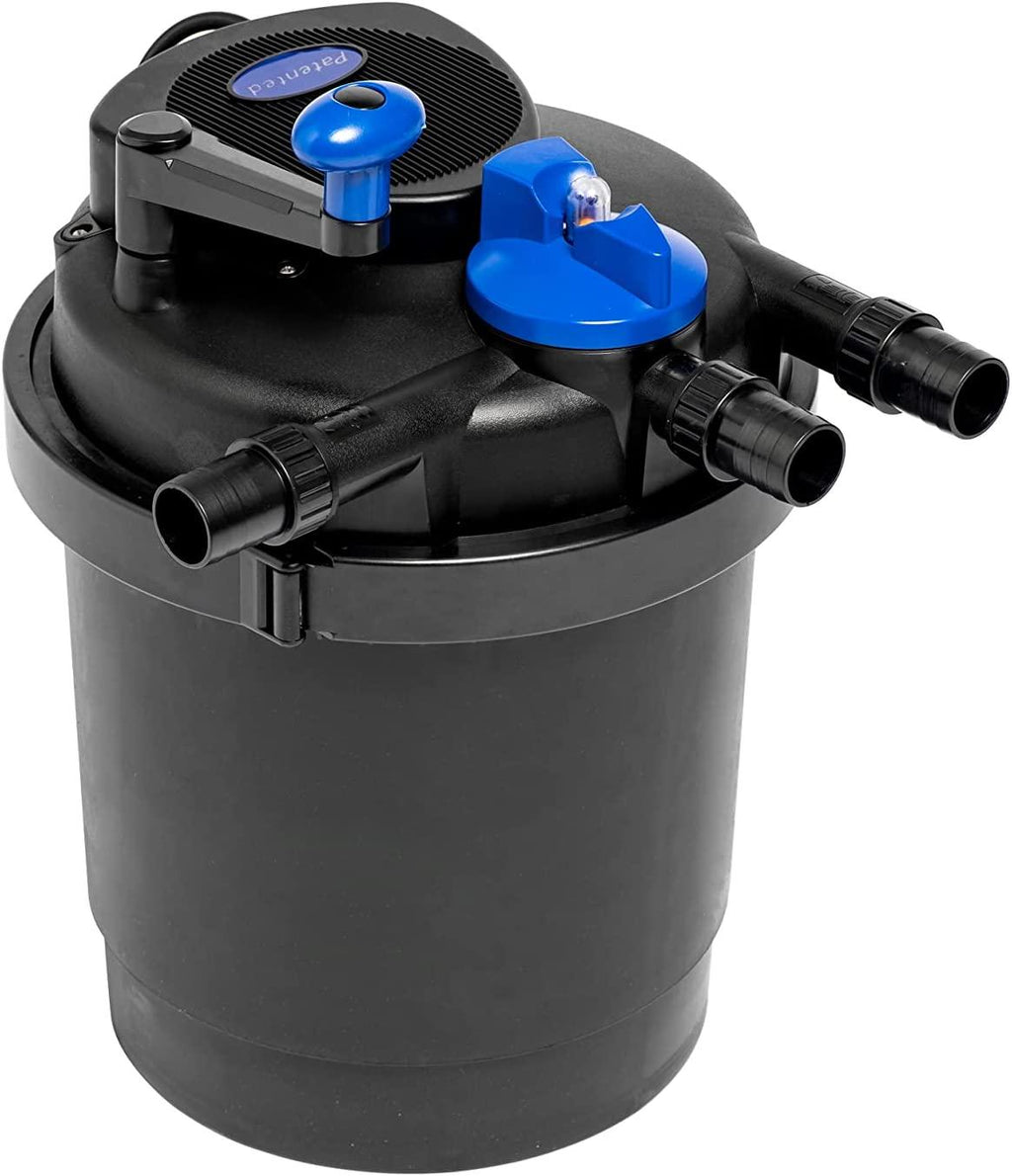 CNZ CPF-2500 Bio Pressure Pond Filter with 13w Clarifier, Up to 1600 gallons