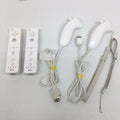 Wii Bundle w/ 5 games, 2 Controllers, 1 Guitar, Star Wars video games
