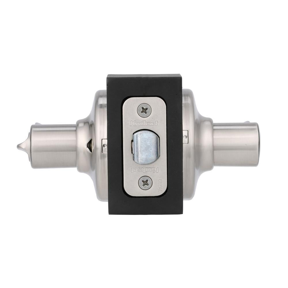 Balboa Satin Nickel Privacy Bed/Bath Door Lever with Microban Antimicrobial Technology