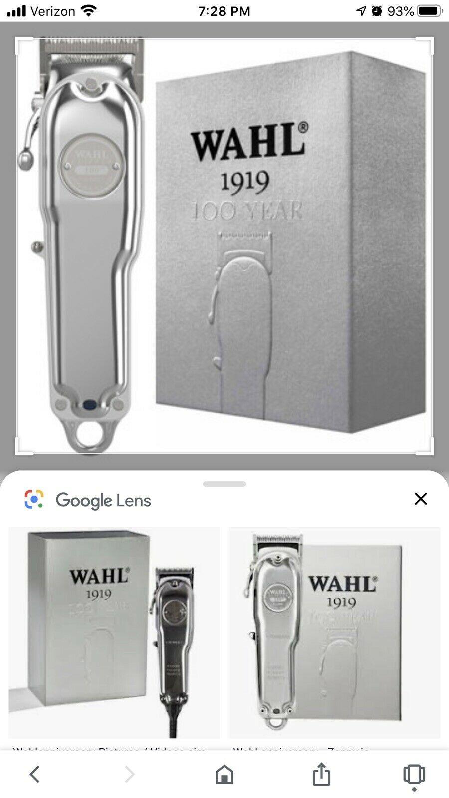 Wahl 81919-UT Professional Limited Edition 100 Year Cordless Clipper