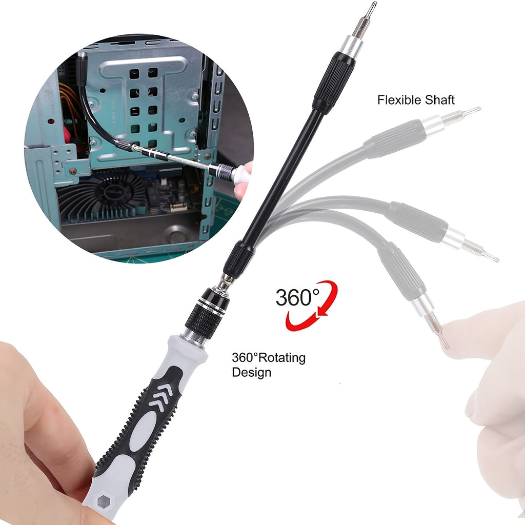 115 In1 Precision Screwdriver Set Small Screwdriver Bit Set For DIY Electronic Repairs-Computer Repair Tool Kit , , Repairing Tools With Case