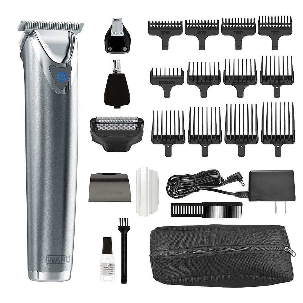 Wahl Clipper Slate  Steel Lithium Ion Plus Hair & Beard Trimmers - Kit