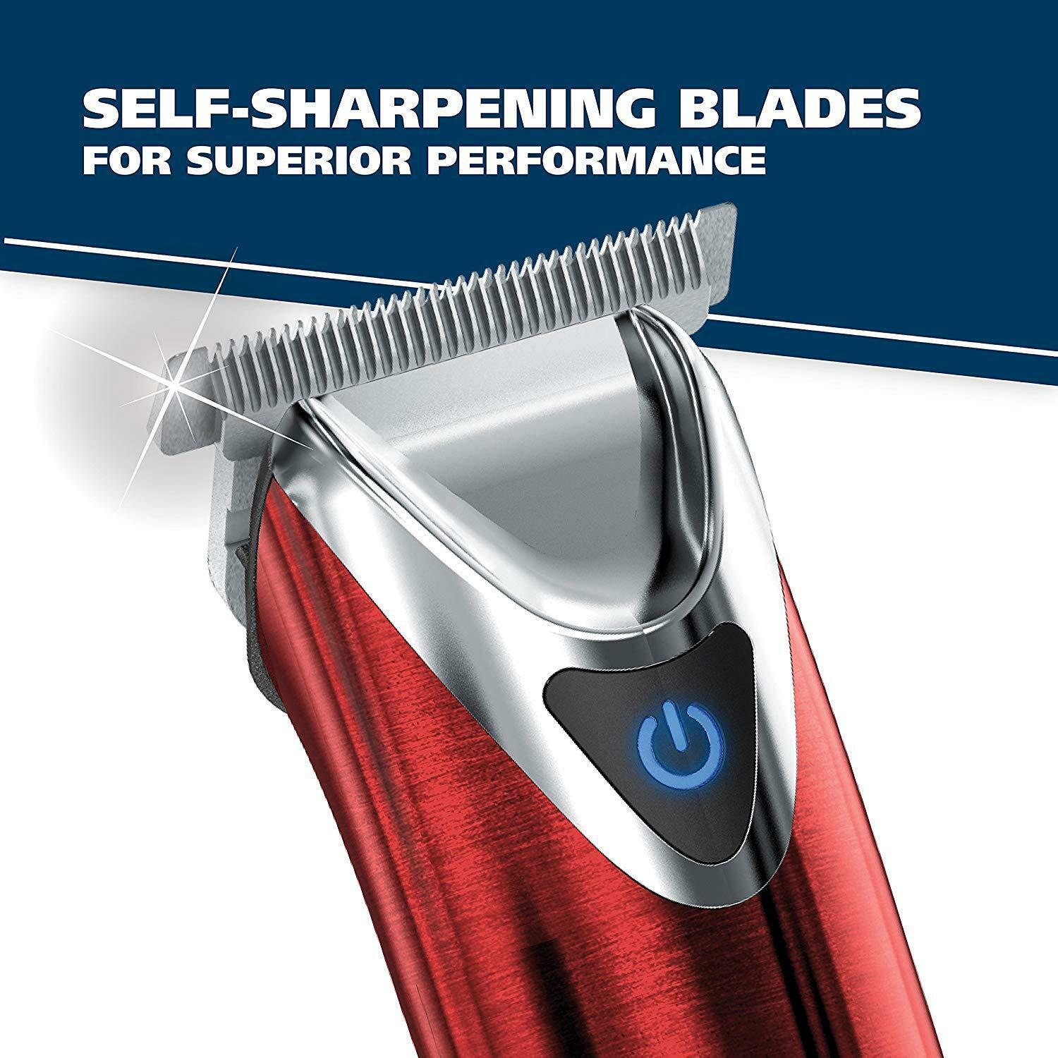 Wahl Clipper Slate  Steel Lithium Ion Plus Hair & Beard Trimmers - Kit