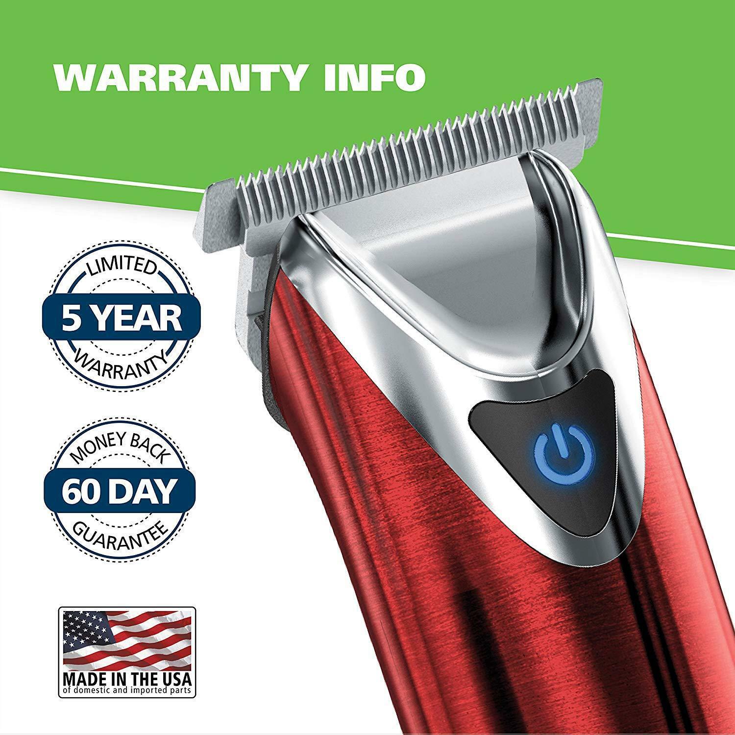 Wahl Clipper Slate  Steel Lithium Ion Plus Hair & Beard Trimmers - Kit