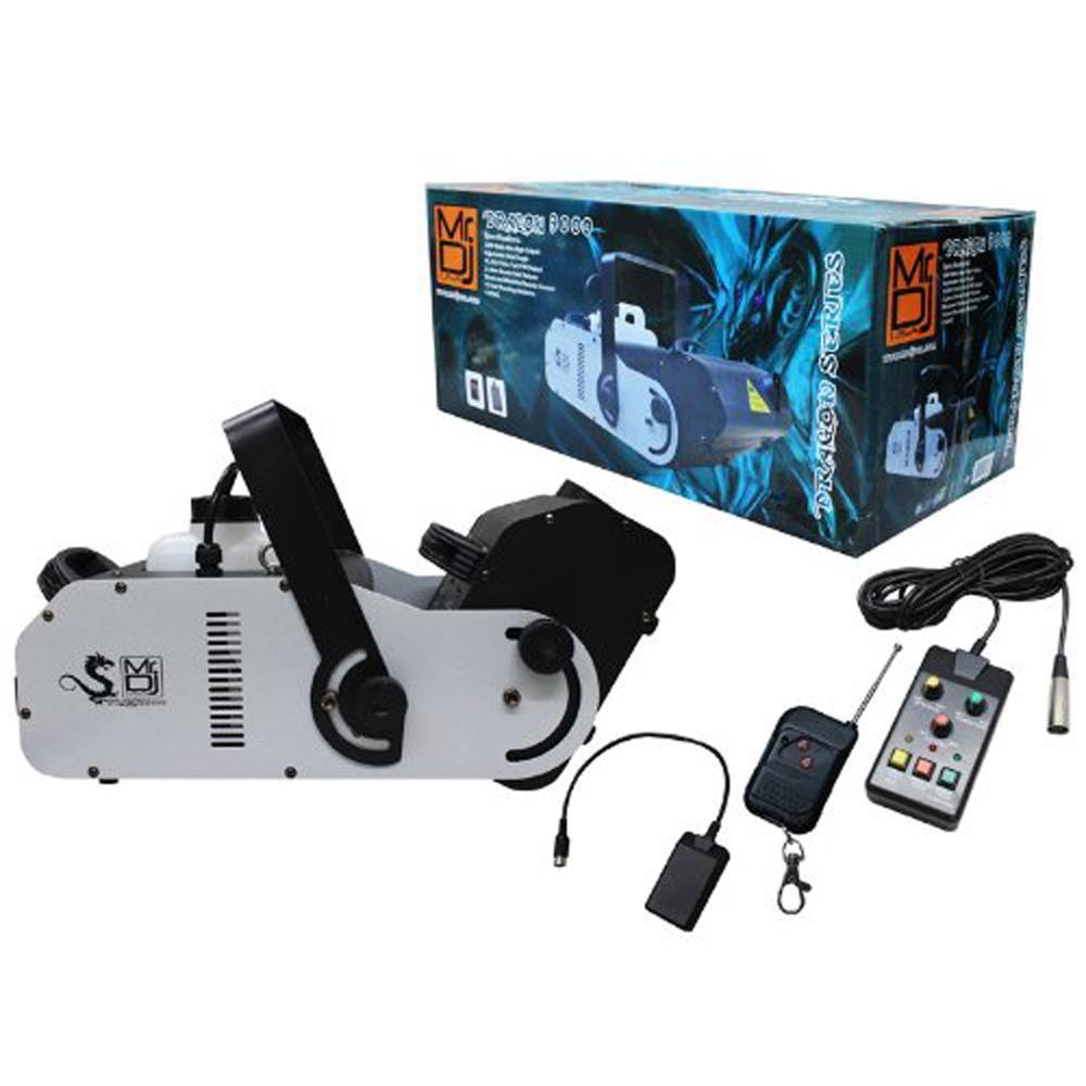 Mr.DJ - 3000-Watts Max High Output Fog Machine with Adjustable Head Angle