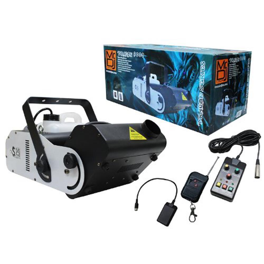 Mr.DJ - 3000-Watts Max High Output Fog Machine with Adjustable Head Angle