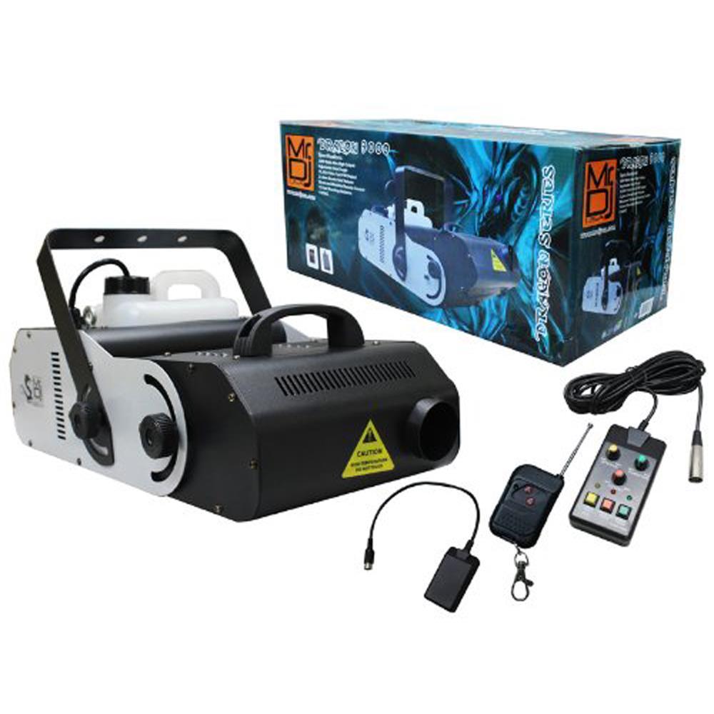 Mr.DJ - 3000-Watts Max High Output Fog Machine with Adjustable Head Angle