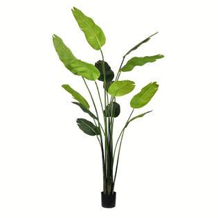 Vickerman 7' Potted Travelers Palm 14 Leaves - TB190870