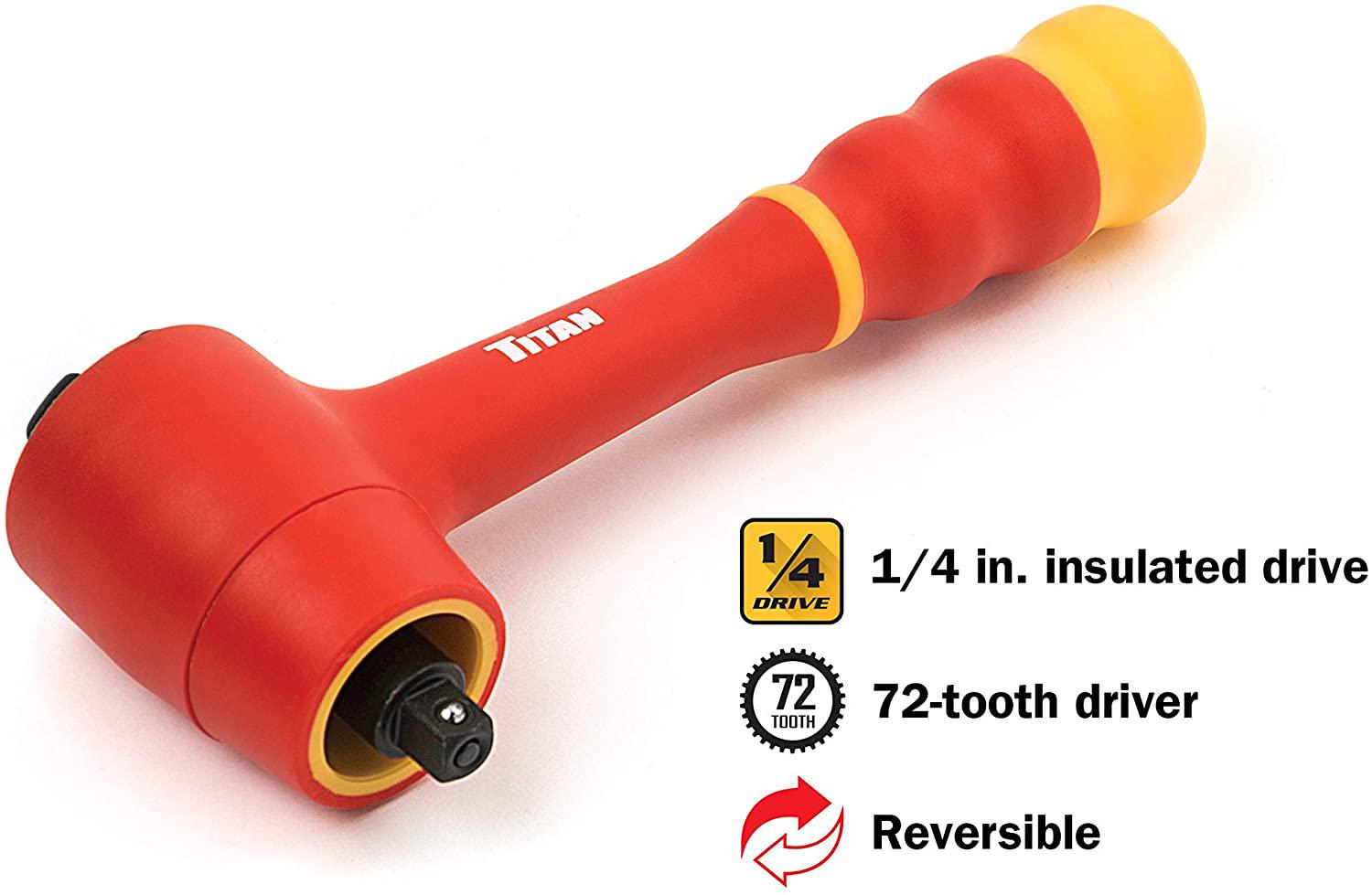 66100 18Piece 1/4" Drive VDE Insulated Socket Set