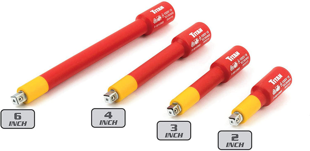 66100 18Piece 1/4" Drive VDE Insulated Socket Set