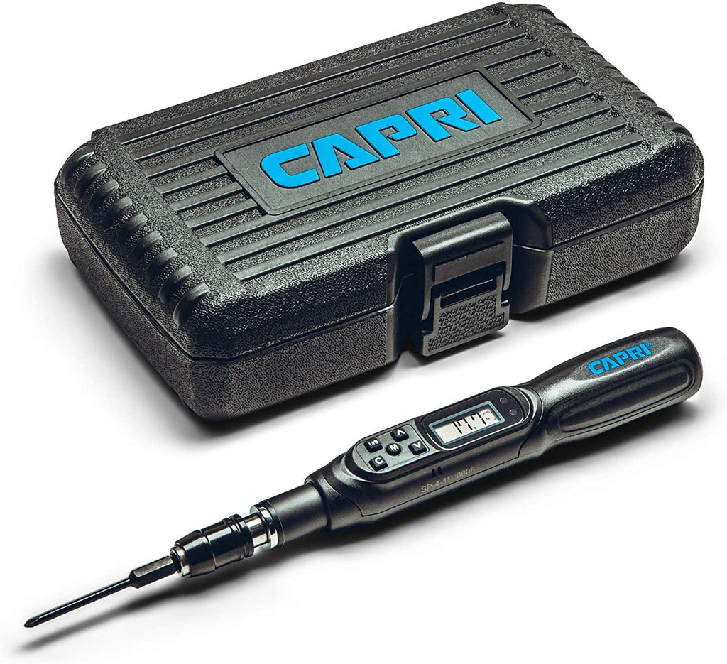 Capri Tools Digital Torque Screwdriver, Dual Direction, 0.88-17.7 in. lbs./10-200 cNm/1.02-20.41 kg-cm (CP26000-200)