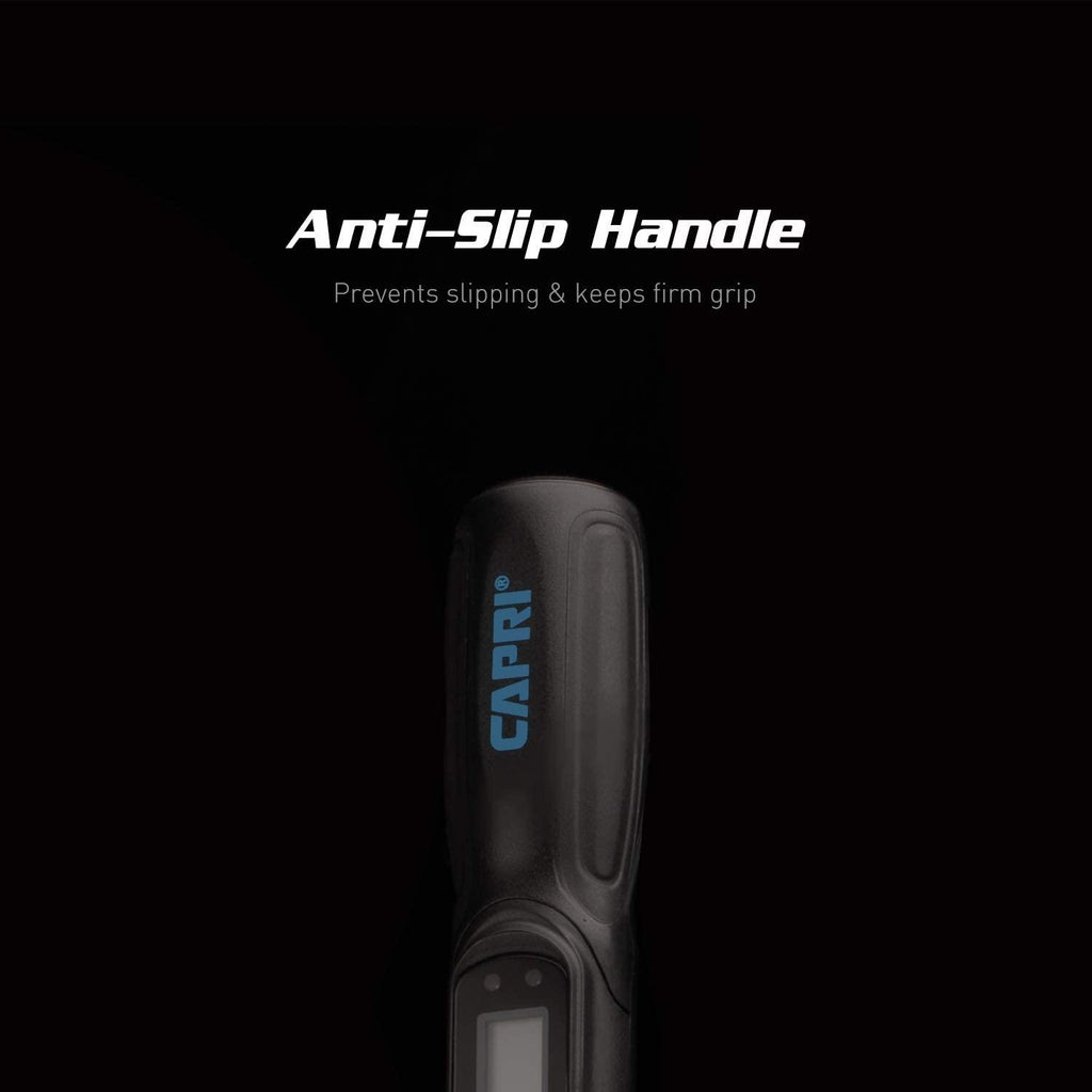 Capri Tools Digital Torque Screwdriver, Dual Direction, 0.88-17.7 in. lbs./10-200 cNm/1.02-20.41 kg-cm (CP26000-200)