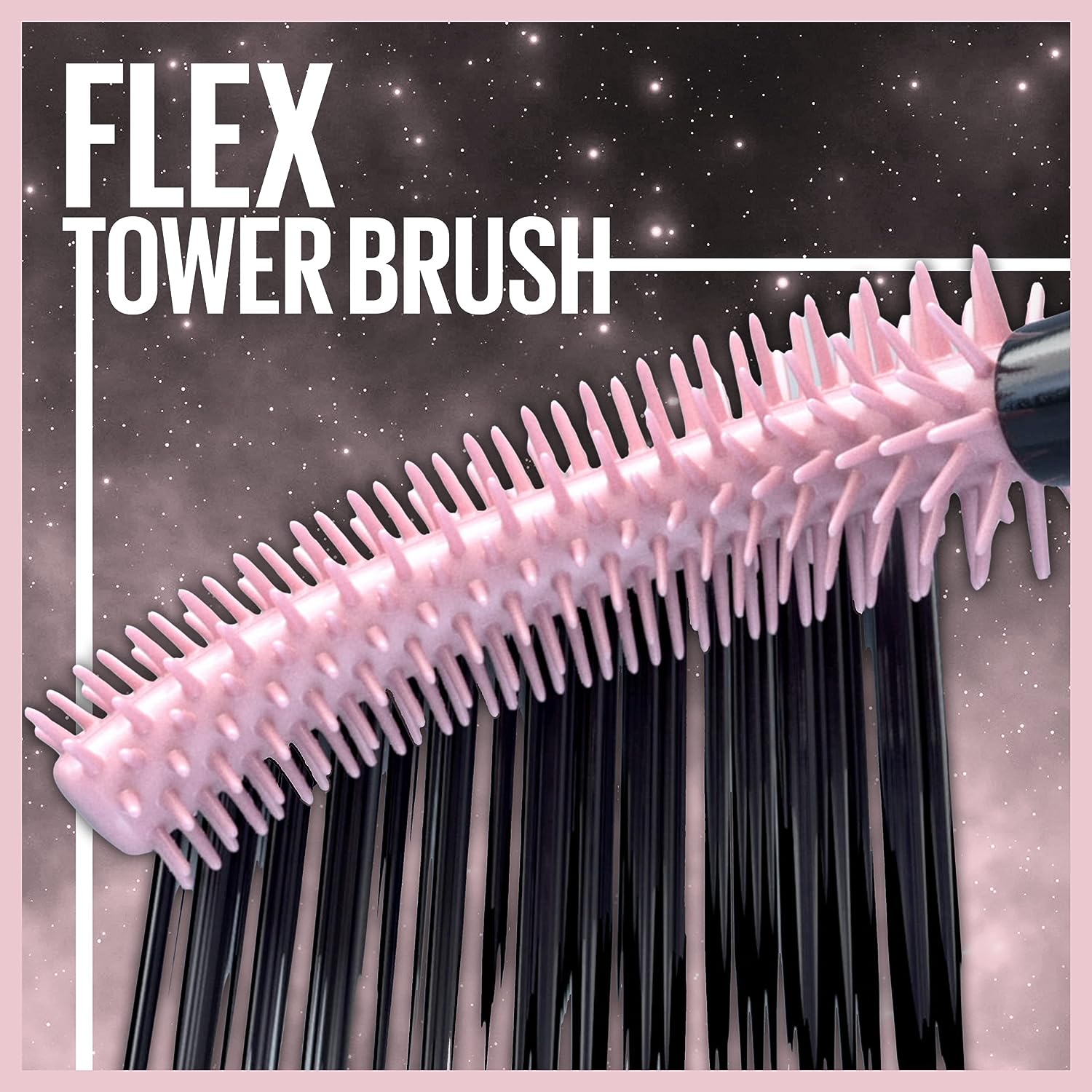 Maybelline New York Lash Sensational Sky High Washable Mascara Makeup, Volumizing, Lengthening, Defining, Curling, Multiplying, Buildable Formula, Cosmic Black, 1 Count