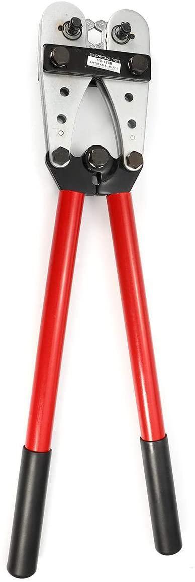 LIANGANAN Tools Pliers 8-4/0 Crimping Tool 10-120mm Cable Battery Rotatable Lug Crimper Heavy Crimp Terminals Y.O Terminal Multifunction tool Hand Tools