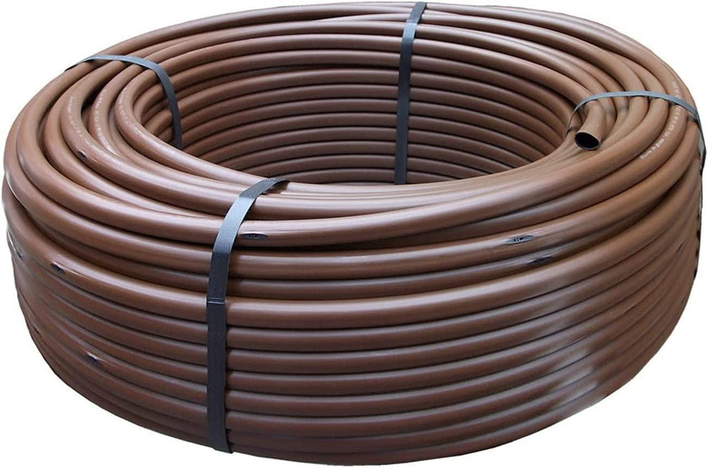 Rain Bird XFD0912250 XF On Surface Dripline Hose Drip Irrigation Dual Layered Tubing Coil with 0. GPH and 12 Inch Spacing, 250 Feet, Brown