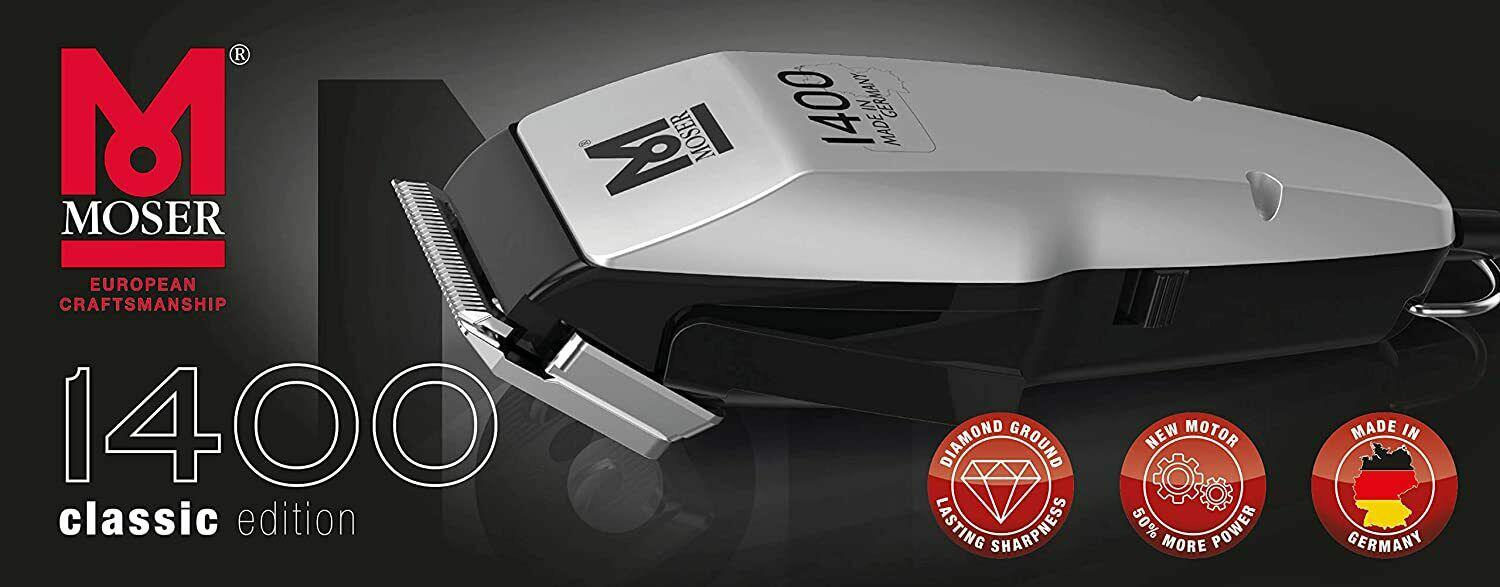 Moser 1400-0458 Hair Clippers Edition 1400 (mains Shaver)
