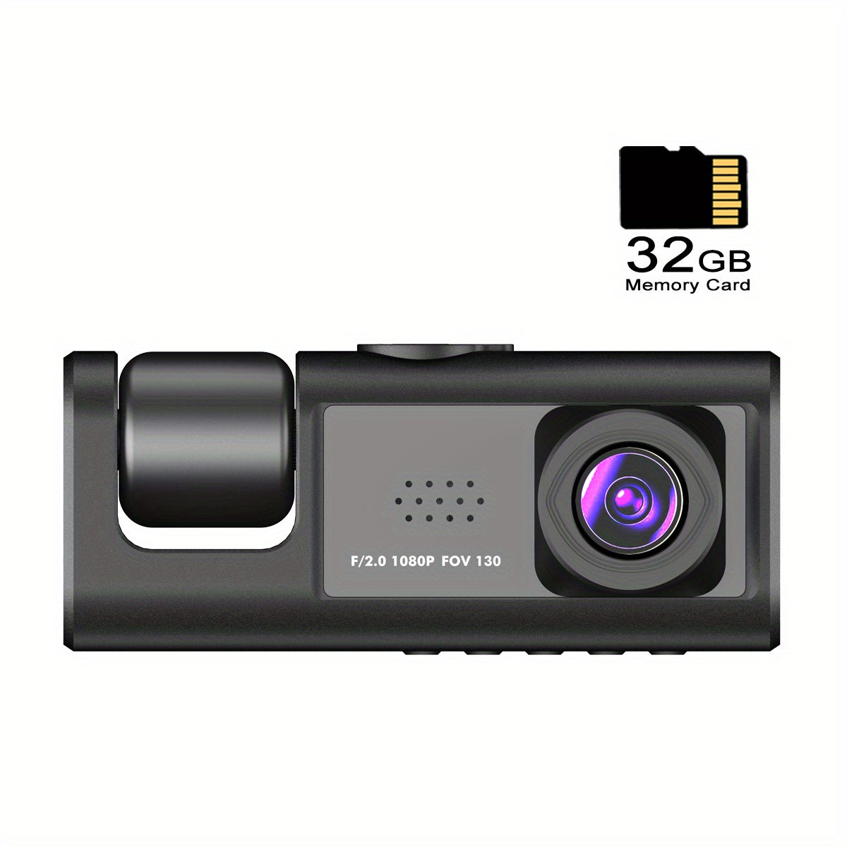 Dash Cam For Cars,Front And Inside,1080P Dual Camera With IR Night Vision,Loop Recording,Car DVR Camera With 2 Inch IPS Screen,car Dashboard Video Cam