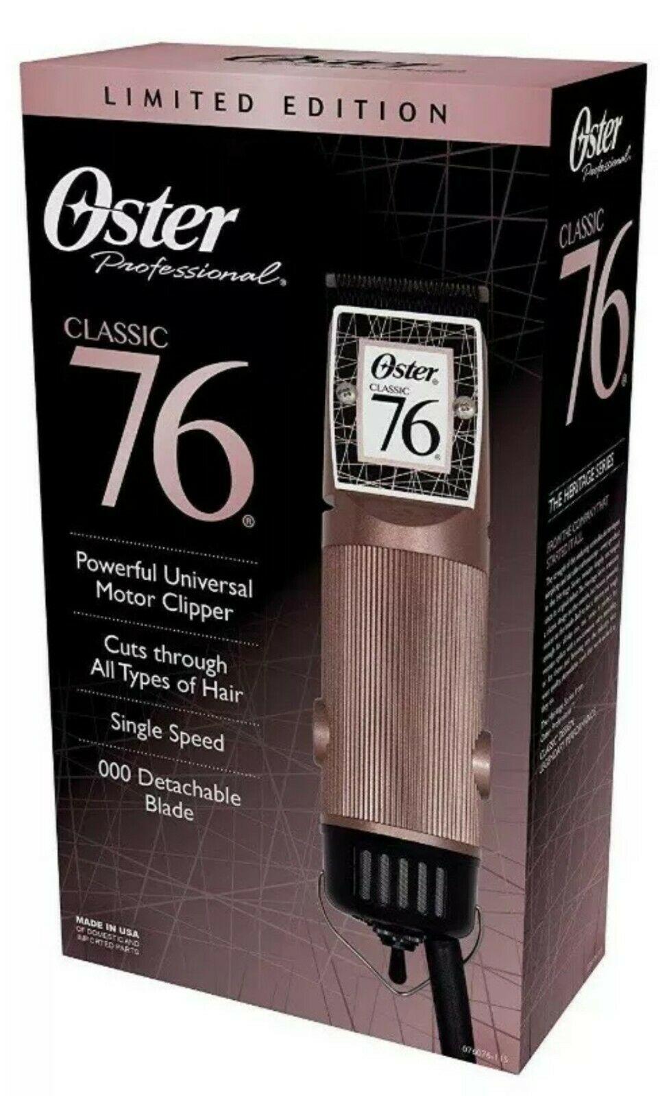 Oster Professional Limited Edition Classic 76 Motor Clipper Rose Gold PLS Read