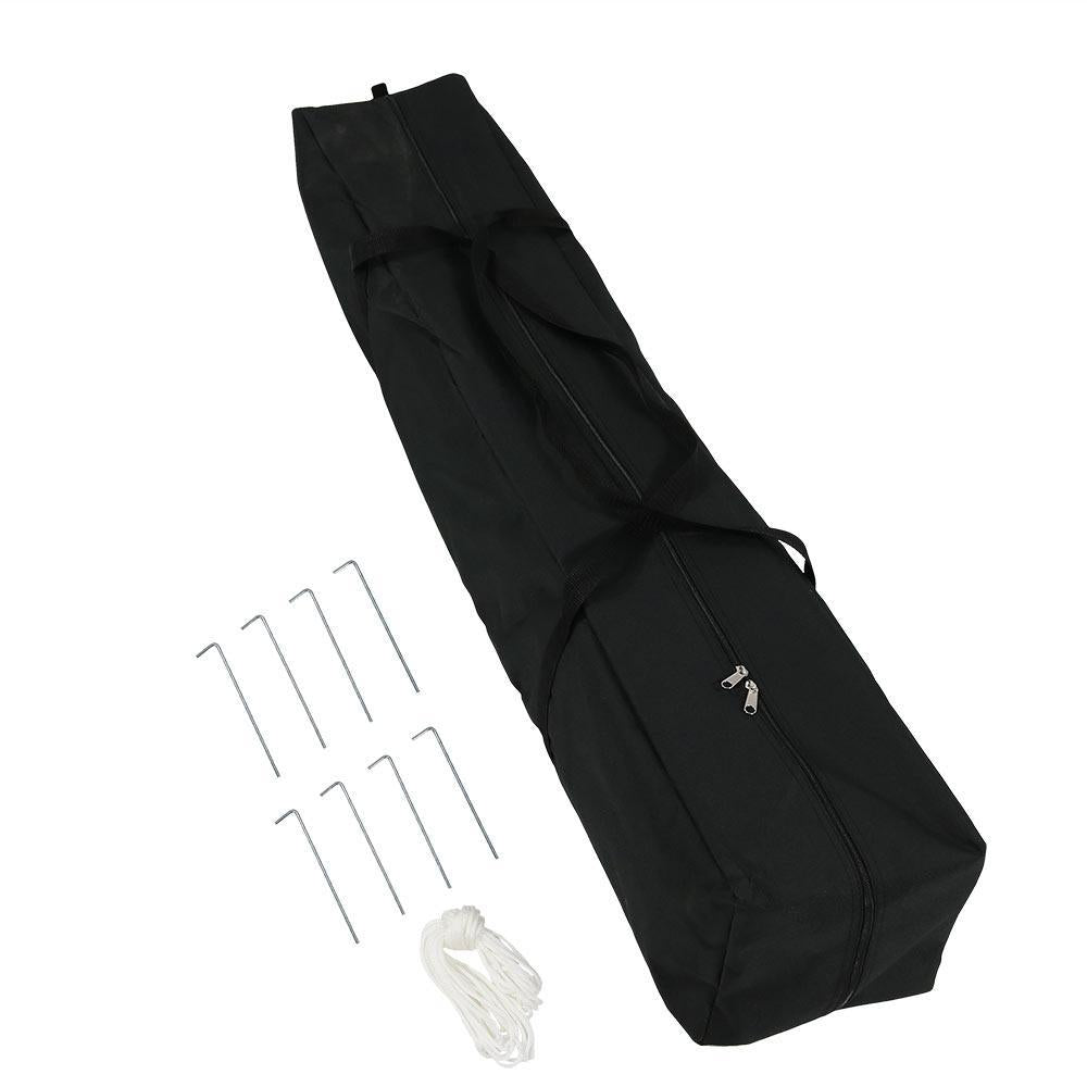 10 ft. x 10 ft. Red -Up Straight Leg Canopy with Carrying Bag
