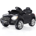 Goplus 6V Kids Ride On Car RC Remote Control Battery Powered w/ LED Lights MP3 Black