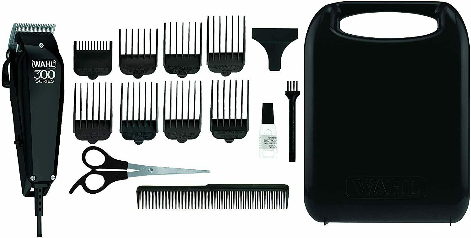Wahl 9247-1316 - Trimmer Series 300 On Case Of Storage 8 Combs