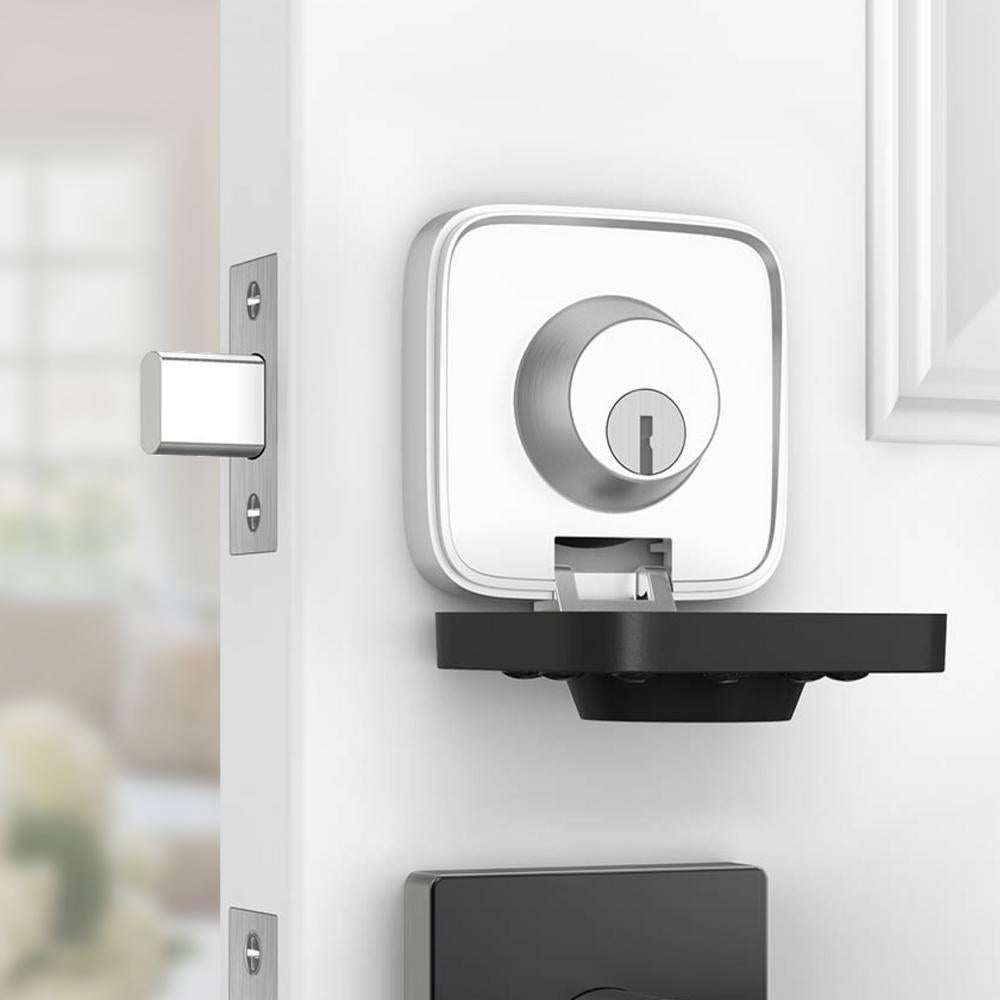 U-Bolt Pro 6-in-1 Bluetooth Enabled Fingerprint and Keypad Smart Lock Deadbolt Plus BridWiFi Adapter