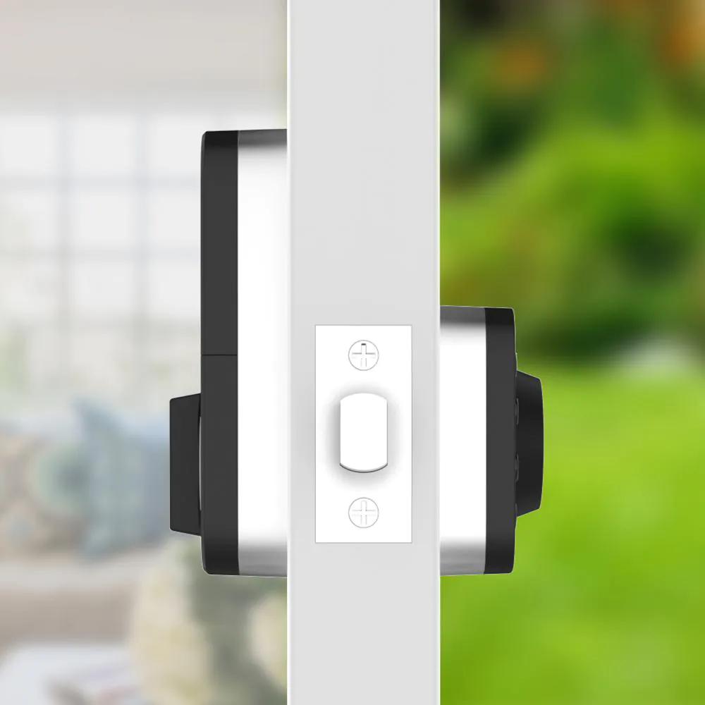 U-Bolt Pro 6-in-1 Bluetooth Enabled Fingerprint and Keypad Smart Lock Deadbolt Plus BridWiFi Adapter