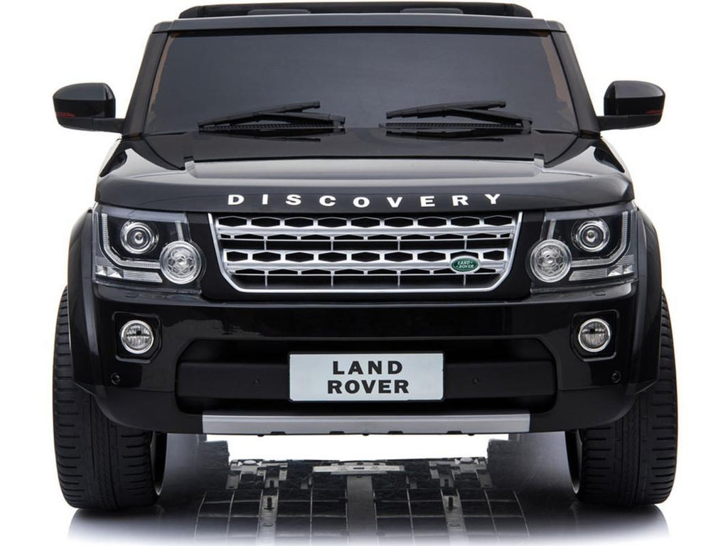 Land Rover Discovery 12v Kids Battery Powered Car 2 Seater Black (2.4ghz RC)