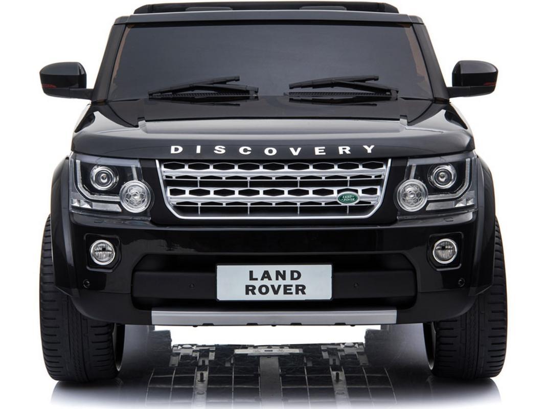 Land Rover Discovery 12v Kids Battery Powered Car 2 Seater Black (2.4ghz RC)