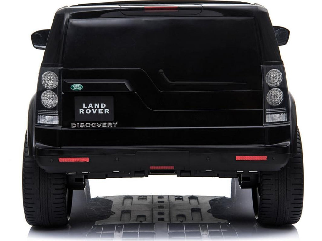 Land Rover Discovery 12v Kids Battery Powered Car 2 Seater Black (2.4ghz RC)