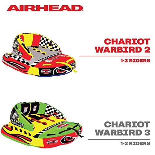 Sportsstuff Chariot Warbird &amp; Booster Ball Combo | 1-2 Rider Towable Tube for Boating
