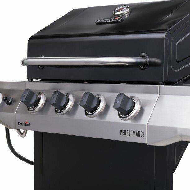 Performance 4-Burner Liquid Propane Gas Grill (LP) Cart-Style Outdoor