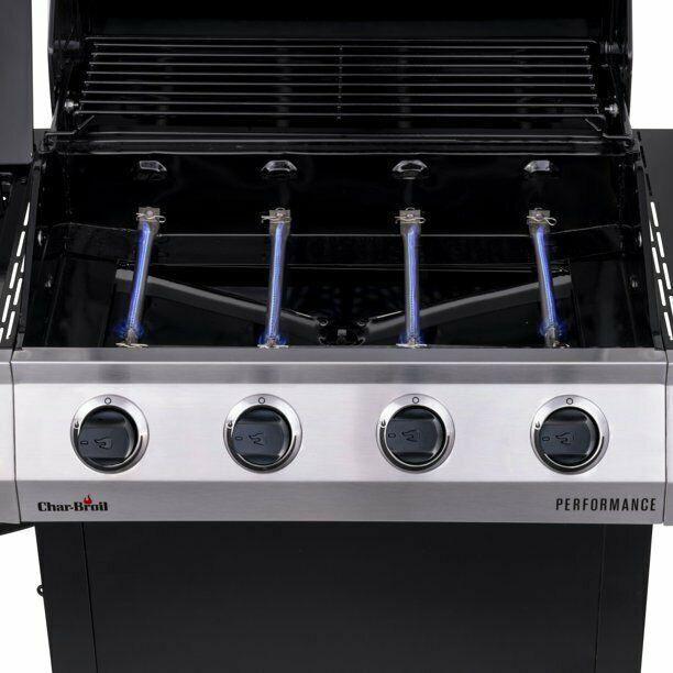 Performance 4-Burner Liquid Propane Gas Grill (LP) Cart-Style Outdoor