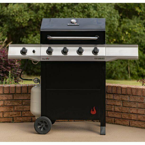 Performance 4-Burner Liquid Propane Gas Grill (LP) Cart-Style Outdoor