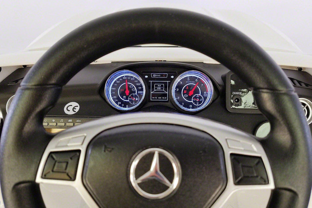 Mercedes CLA45 12V Kids Ride-On Car with R/C Parental Remote | White