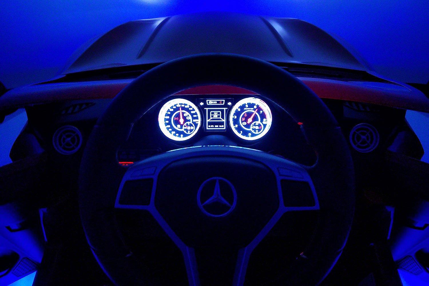 Mercedes CLA45 12V Kids Ride-On Car with R/C Parental Remote | White