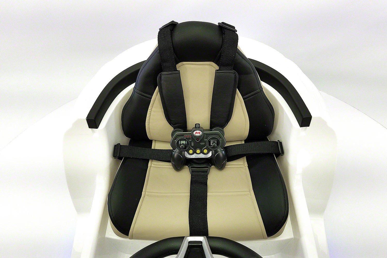 Mercedes CLA45 12V Kids Ride-On Car with R/C Parental Remote | White