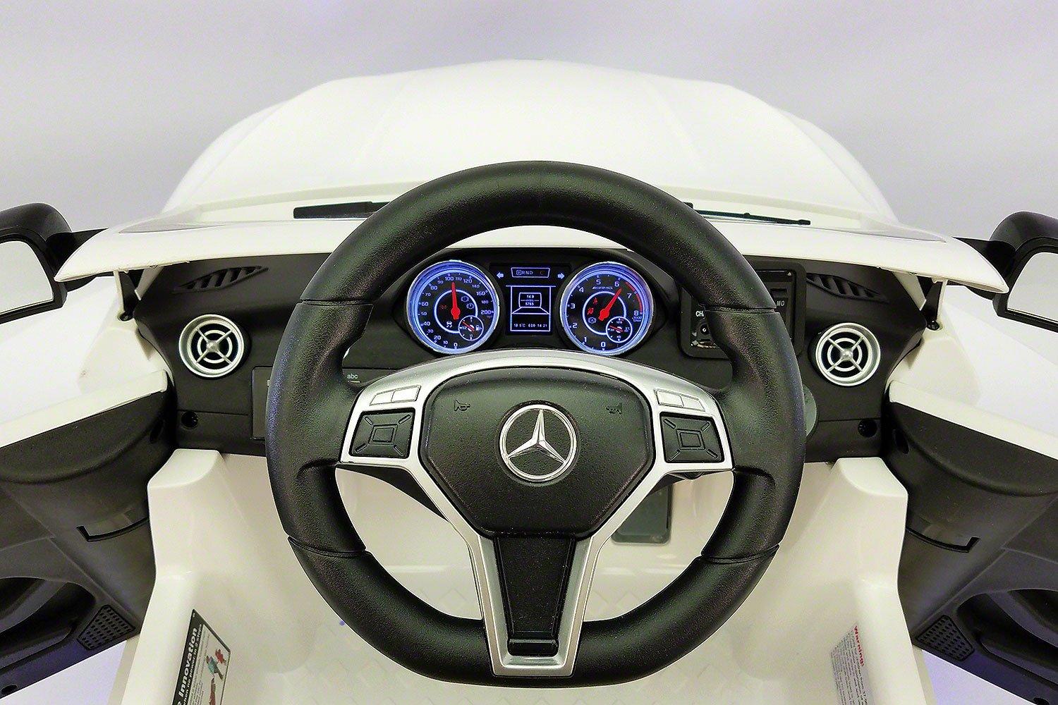 Mercedes CLA45 12V Kids Ride-On Car with R/C Parental Remote | White
