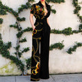 Fashion Art Print Women's Jumpsuit