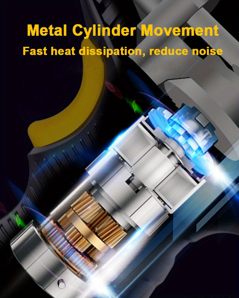 120W Wireless Rechargeable Air Compressor: Portable &amp; Automatic Tire Inflator For Your Car!