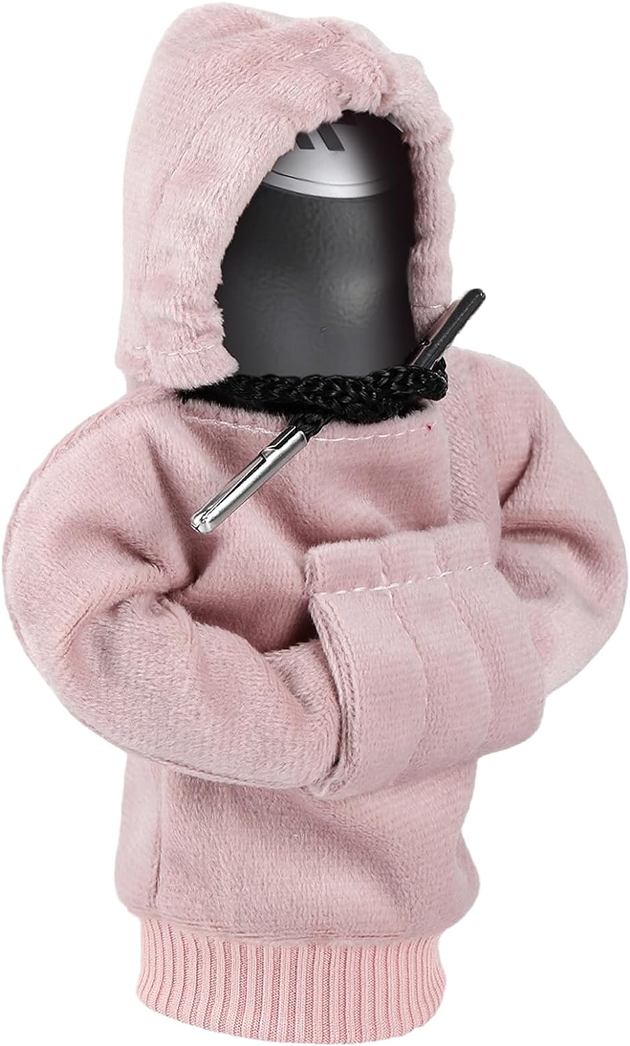 ZHSMS Gear Shift Cover, Universal Shift Knob Cover, Funny Sweater Hoodie for Gearshift, 4.7 Inch Car Shifter Stick Protector Decoration(Pink)